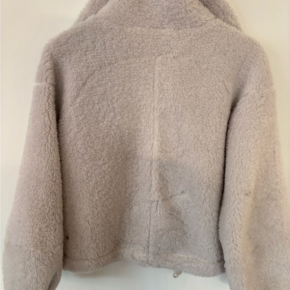 Lululemon Cinchable Fleece Zip-Up \ Sz Medium (approx) - Picture 3 of 8